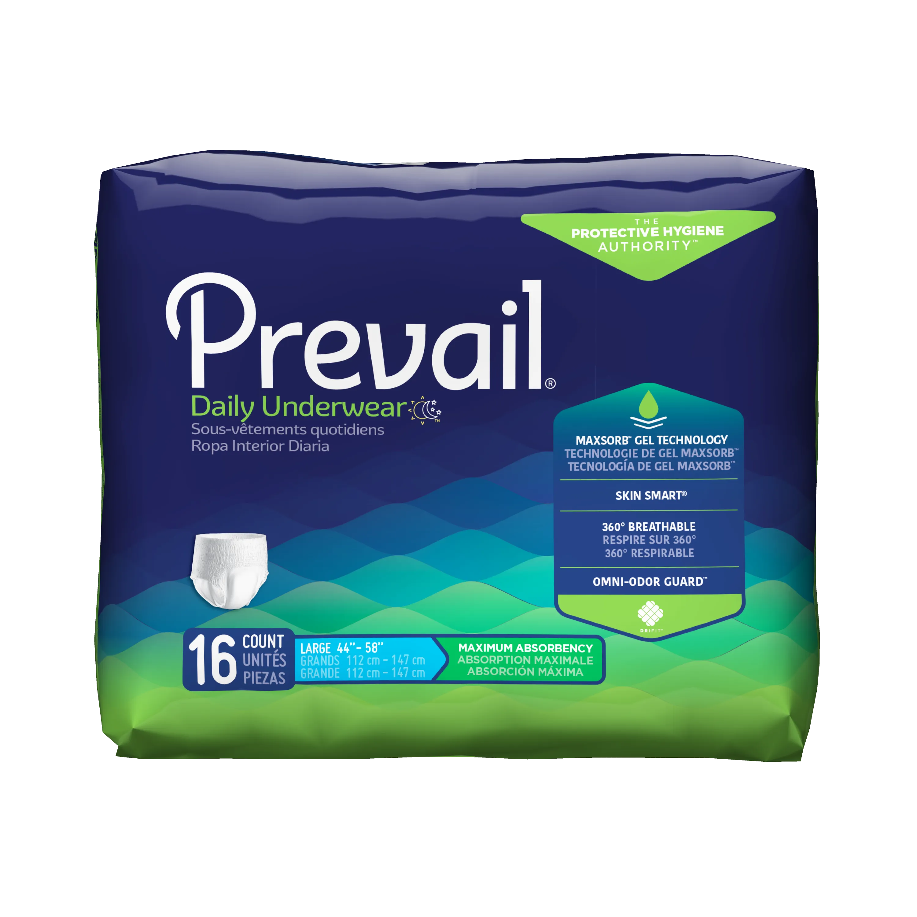 Prevail Pull Up Briefs, Maximum Absorbency