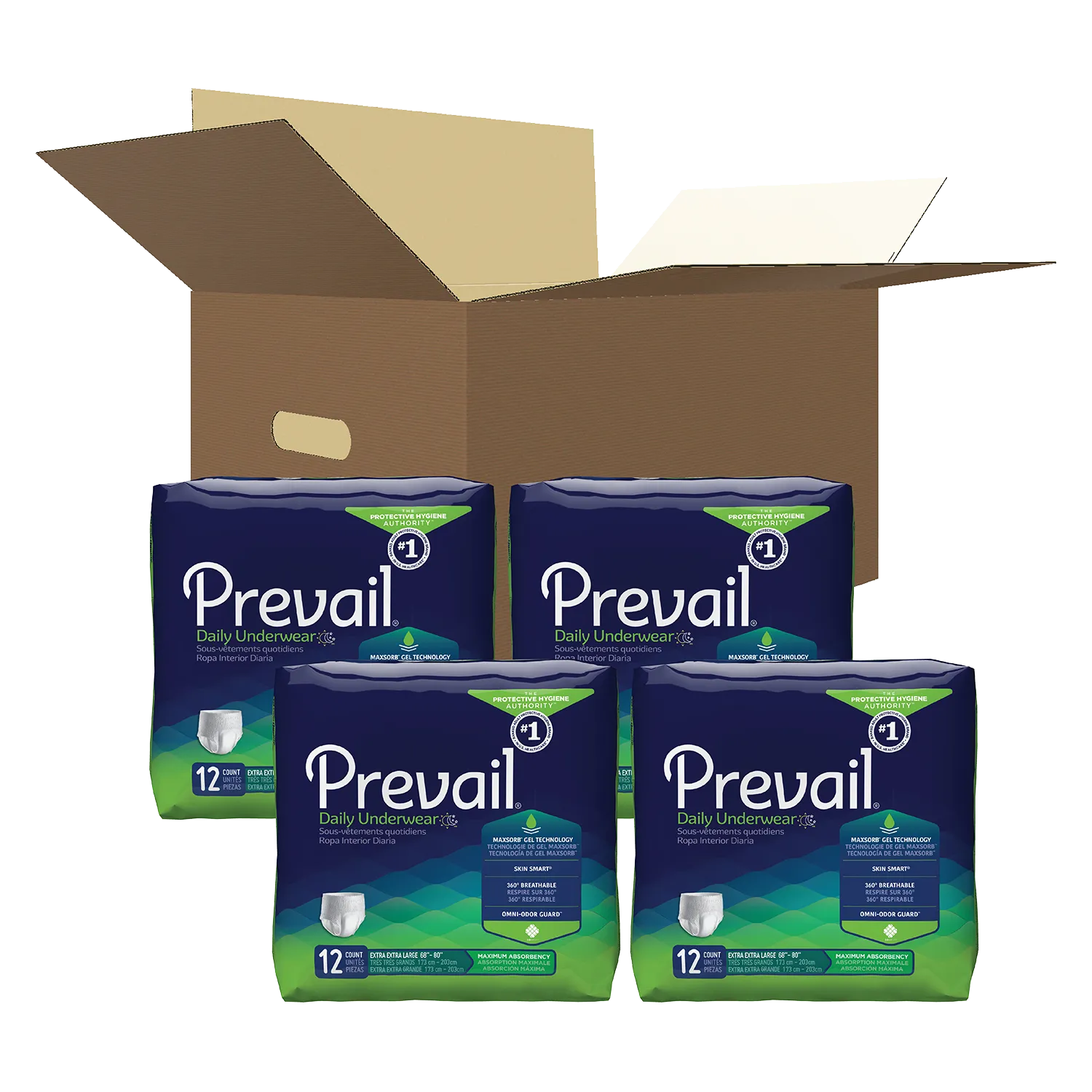 Prevail Pull Up Briefs, Maximum Absorbency