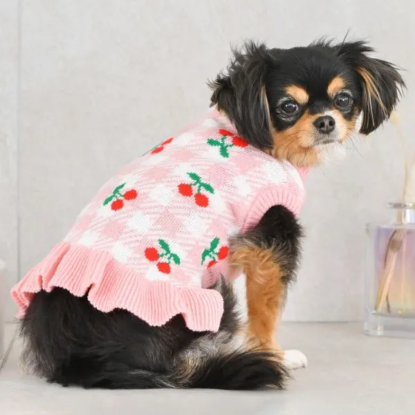 PUPPIA RIO Mock Neck Knit Dress