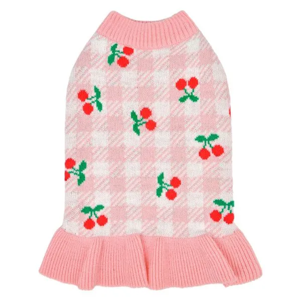 PUPPIA RIO Mock Neck Knit Dress