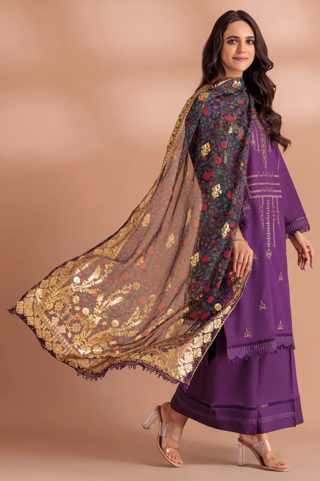 PURPLE-CAMBRIC-3 PIECE (PWS5233P61)