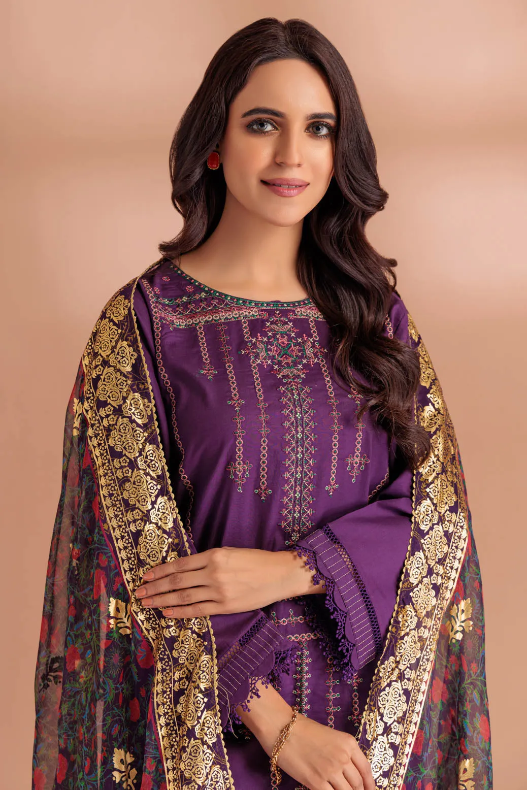 PURPLE-CAMBRIC-3 PIECE (PWS5233P61)
