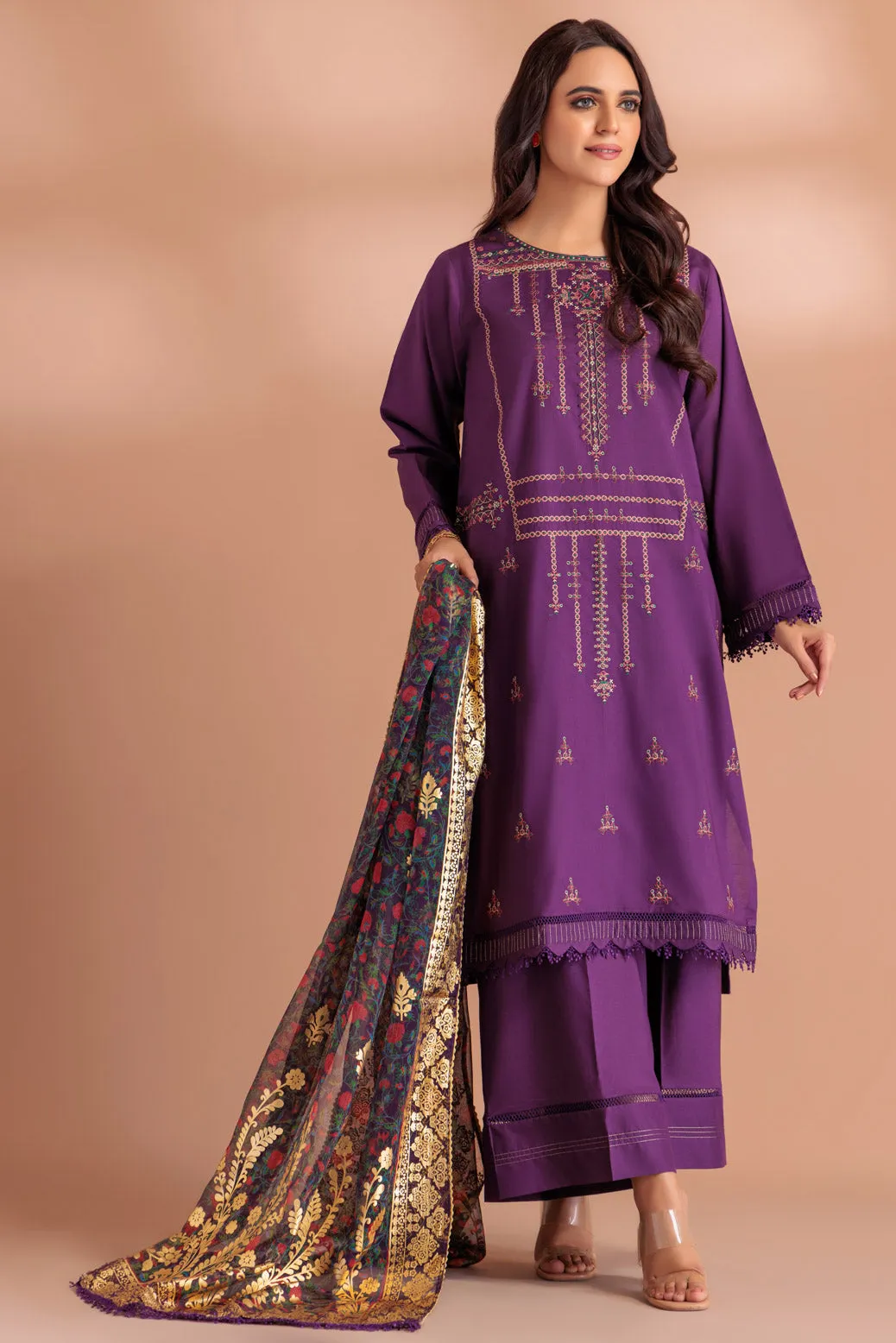 PURPLE-CAMBRIC-3 PIECE (PWS5233P61)