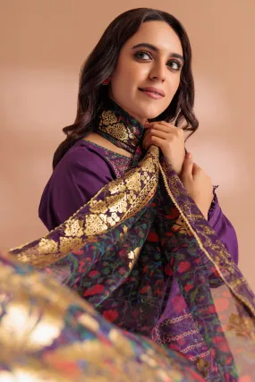 PURPLE-CAMBRIC-3 PIECE (PWS5233P61)