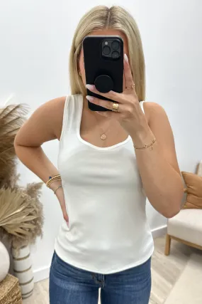 "Everyday Beauty" Tank Top (Ivory)
