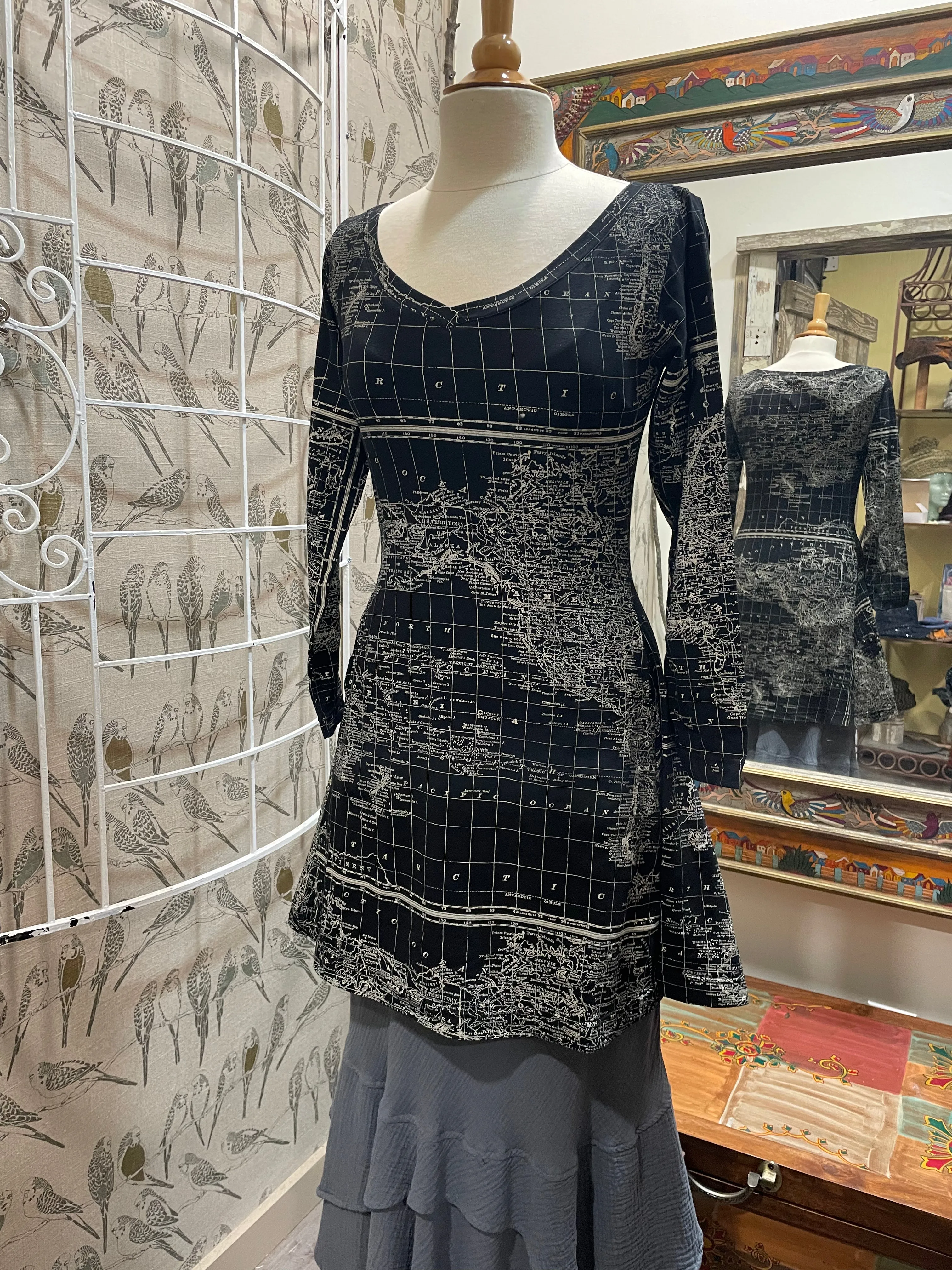 Relax Tunic in Atlas Print by Effie's Heart