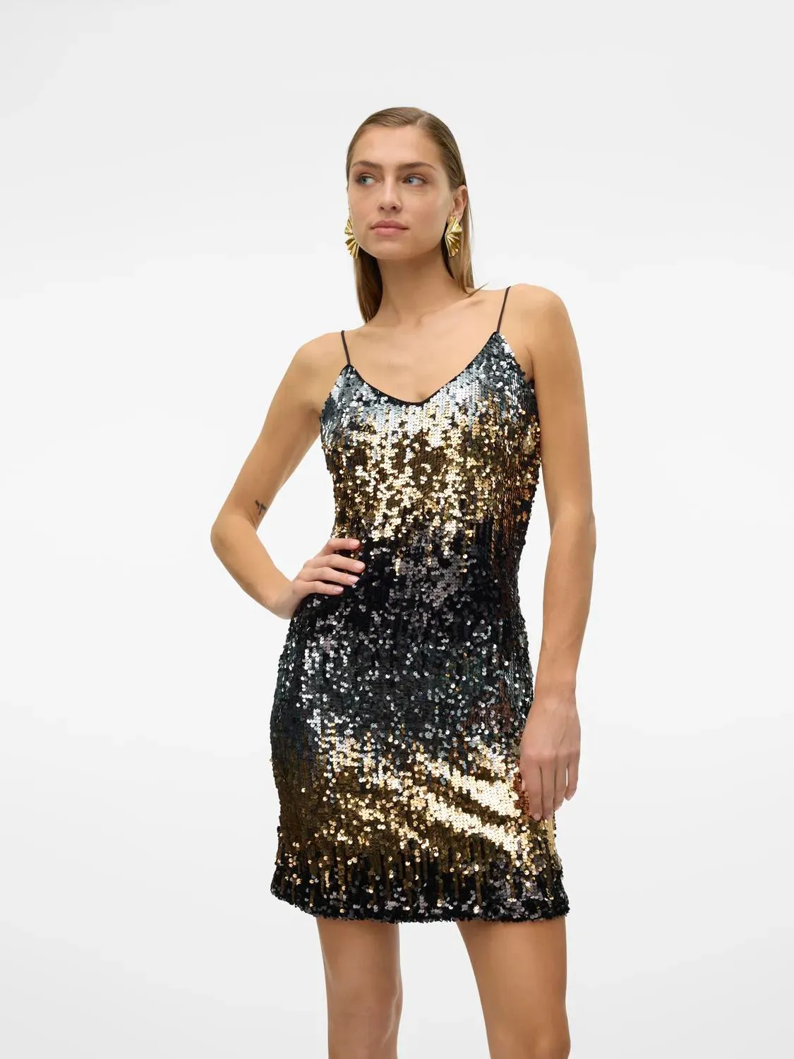 Ria Sequin Dress
