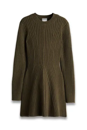 Rib-knit Dress