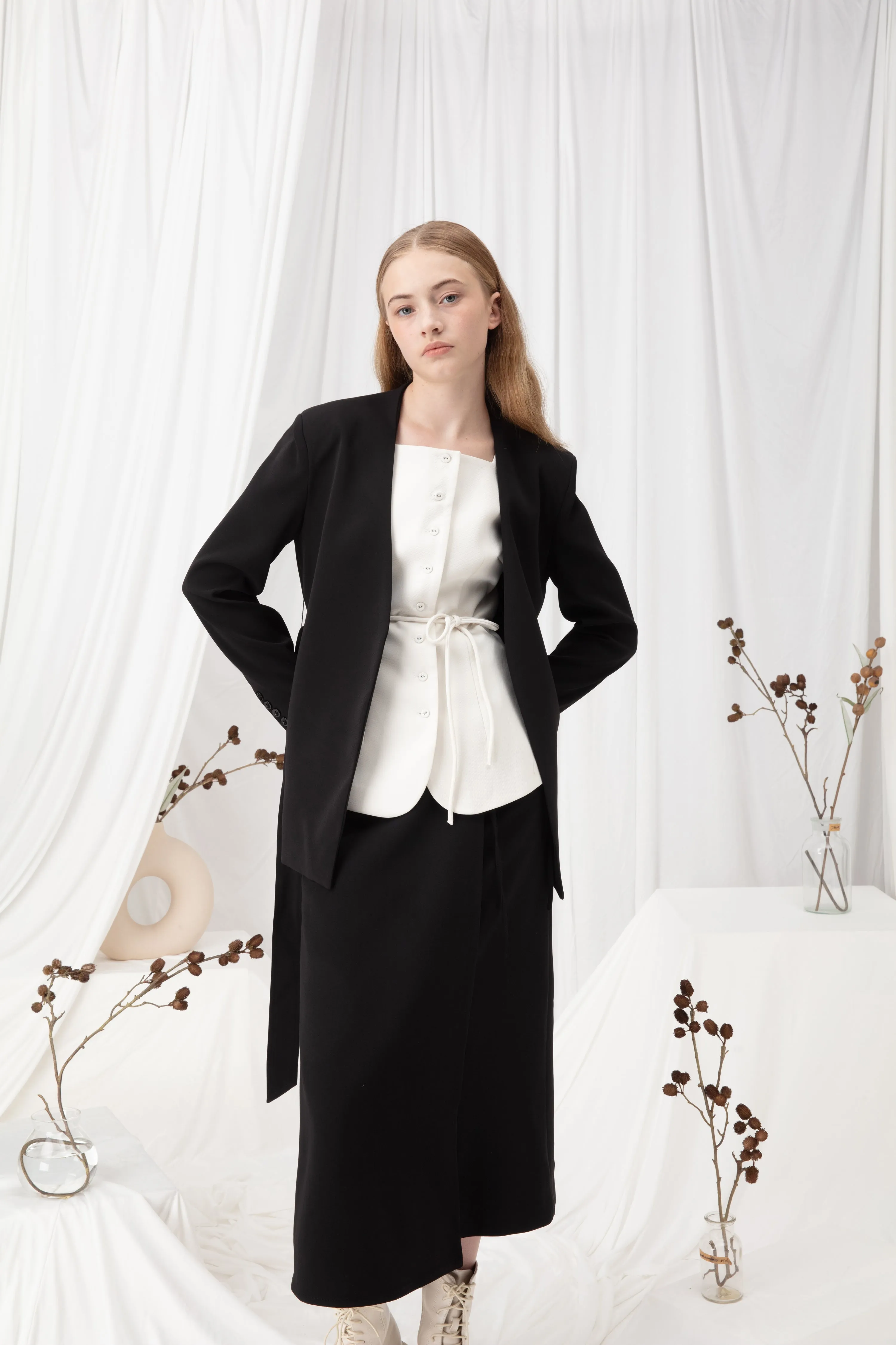 Ribbon Pencil Skirt