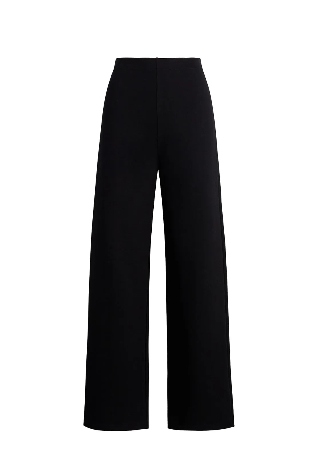 Rio HW Wide Leg Pant, Black