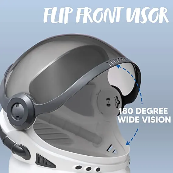 Role Play Accessory Astronaut Helmet with Movable Visor