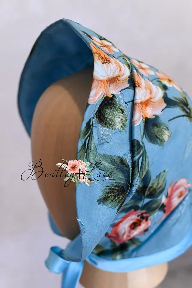 RTS EUC "Chan" Petal Length Dress (12 month - Petite 24 month) with bonnet