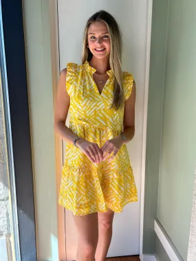Ruffles All Around Dress