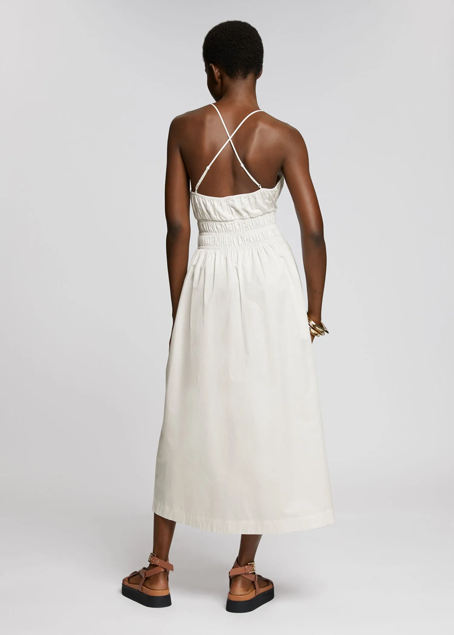 Saratov White Dress