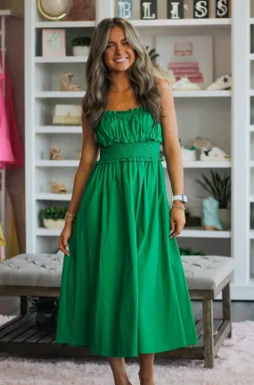 Screaming Green Dress