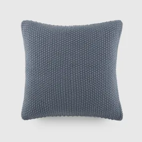 Seed Stitch Knit Throw Pillow Cover and Insert