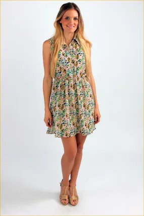 Shirt Style Mini Dress