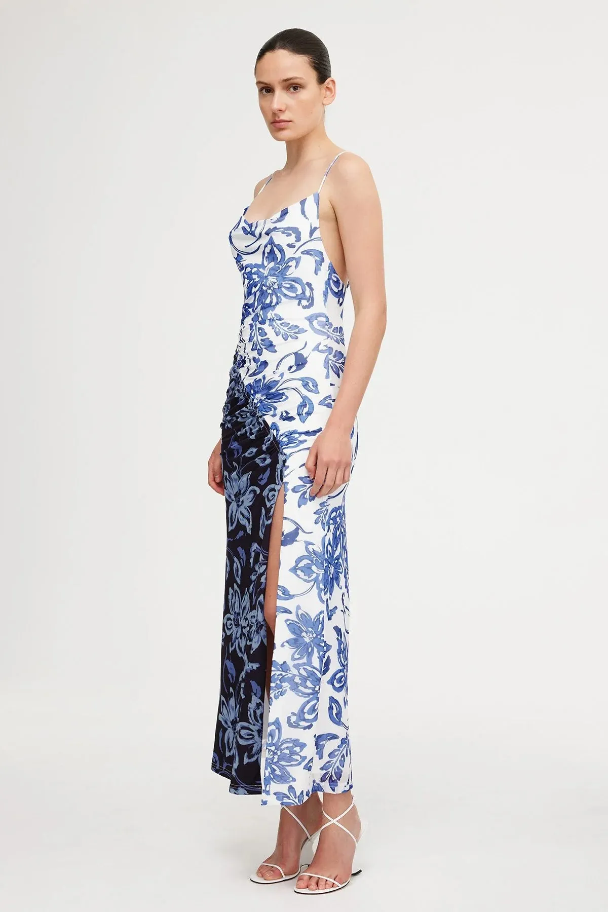 Significant Other Constance Dress in Hibiscus Splice