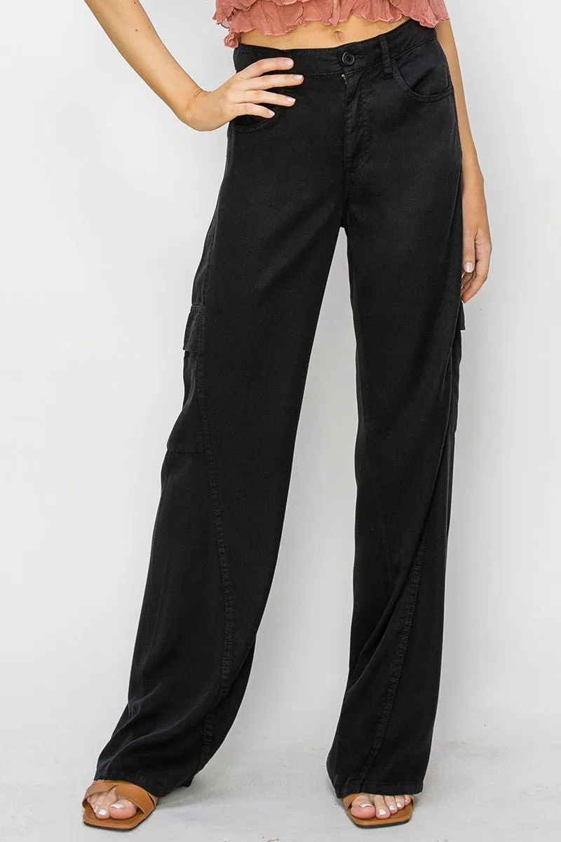 Sophisticated Tencel Risen Cargo Pants