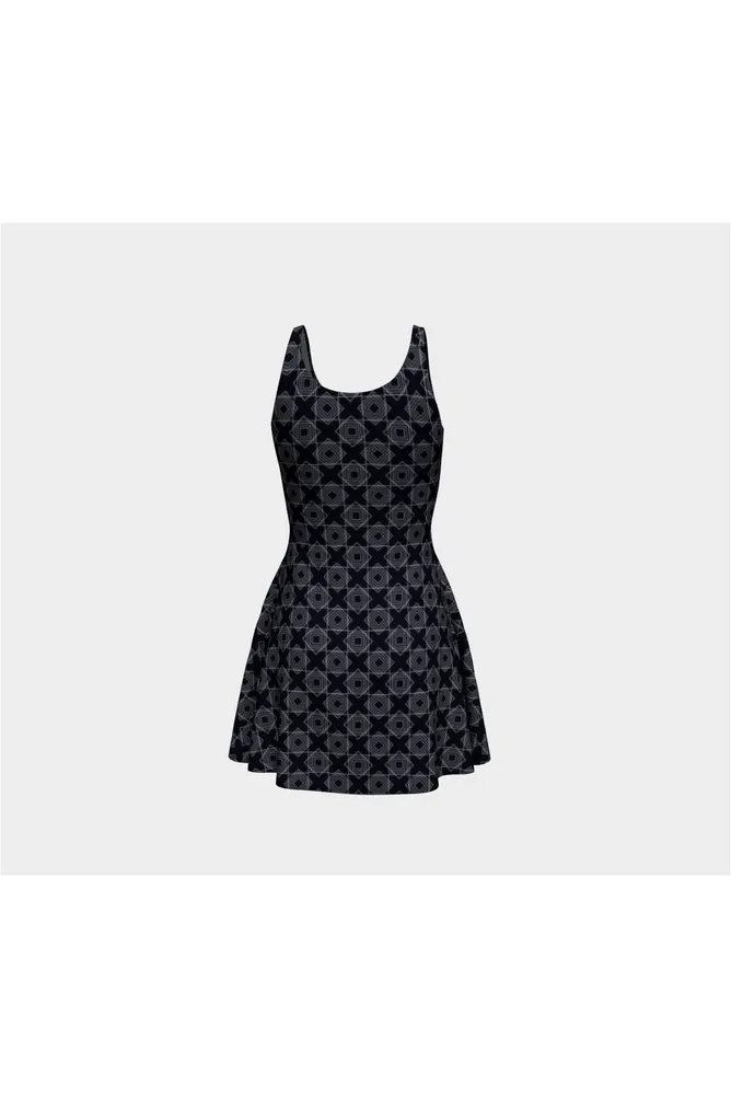 Square Biz Flare Dress