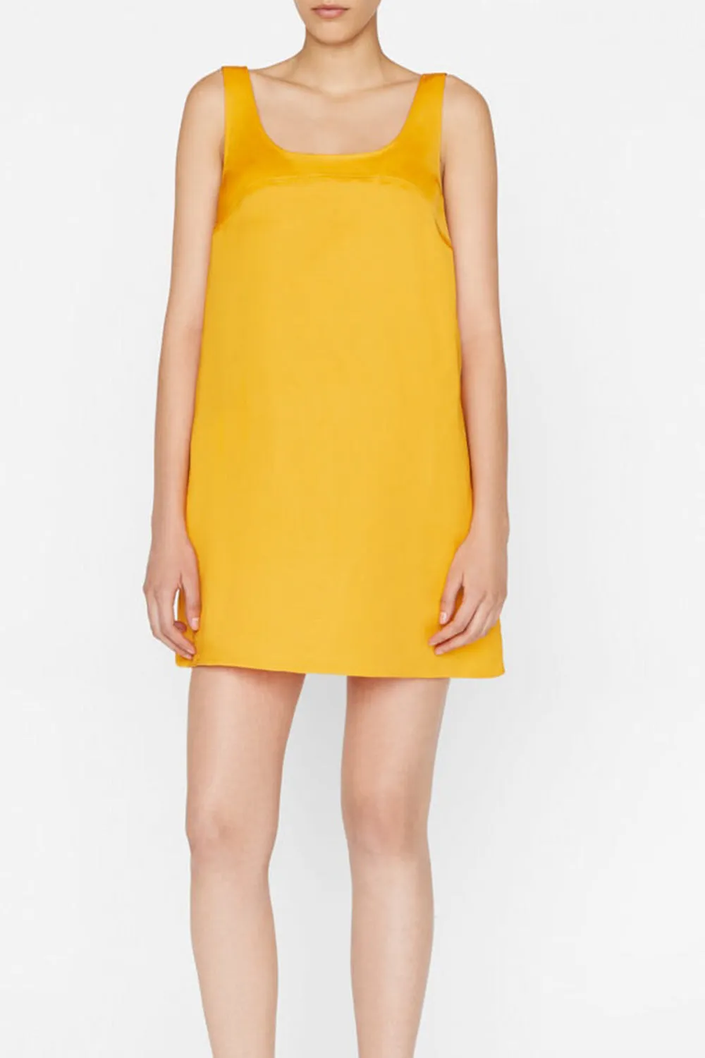 Supine Yoke Yellow Dress