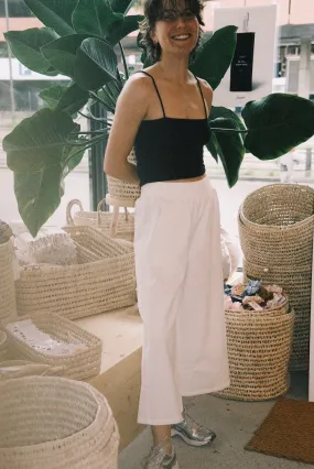 sweat culotte - nicky - ivory
