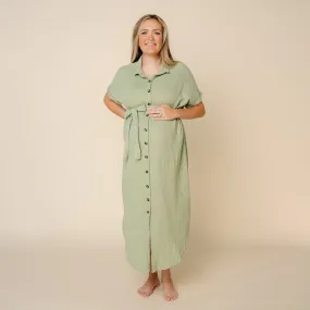 The Everyday Dress - Sage