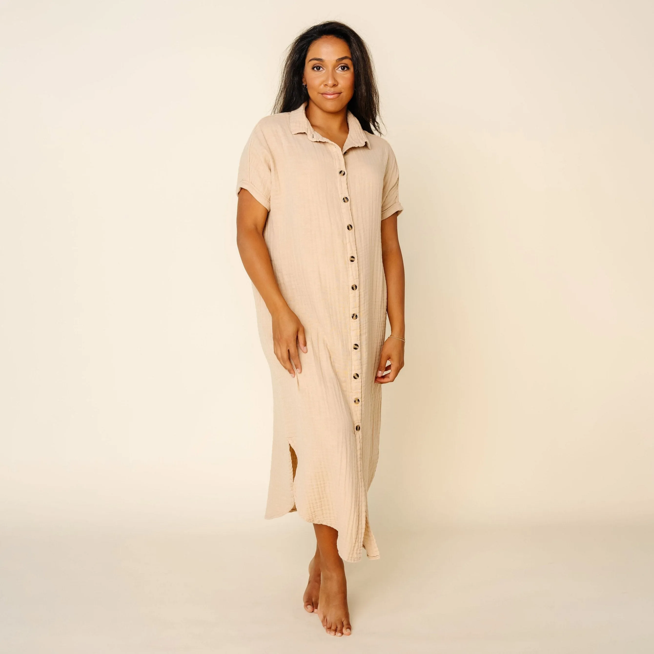 The Everyday Dress - Tan