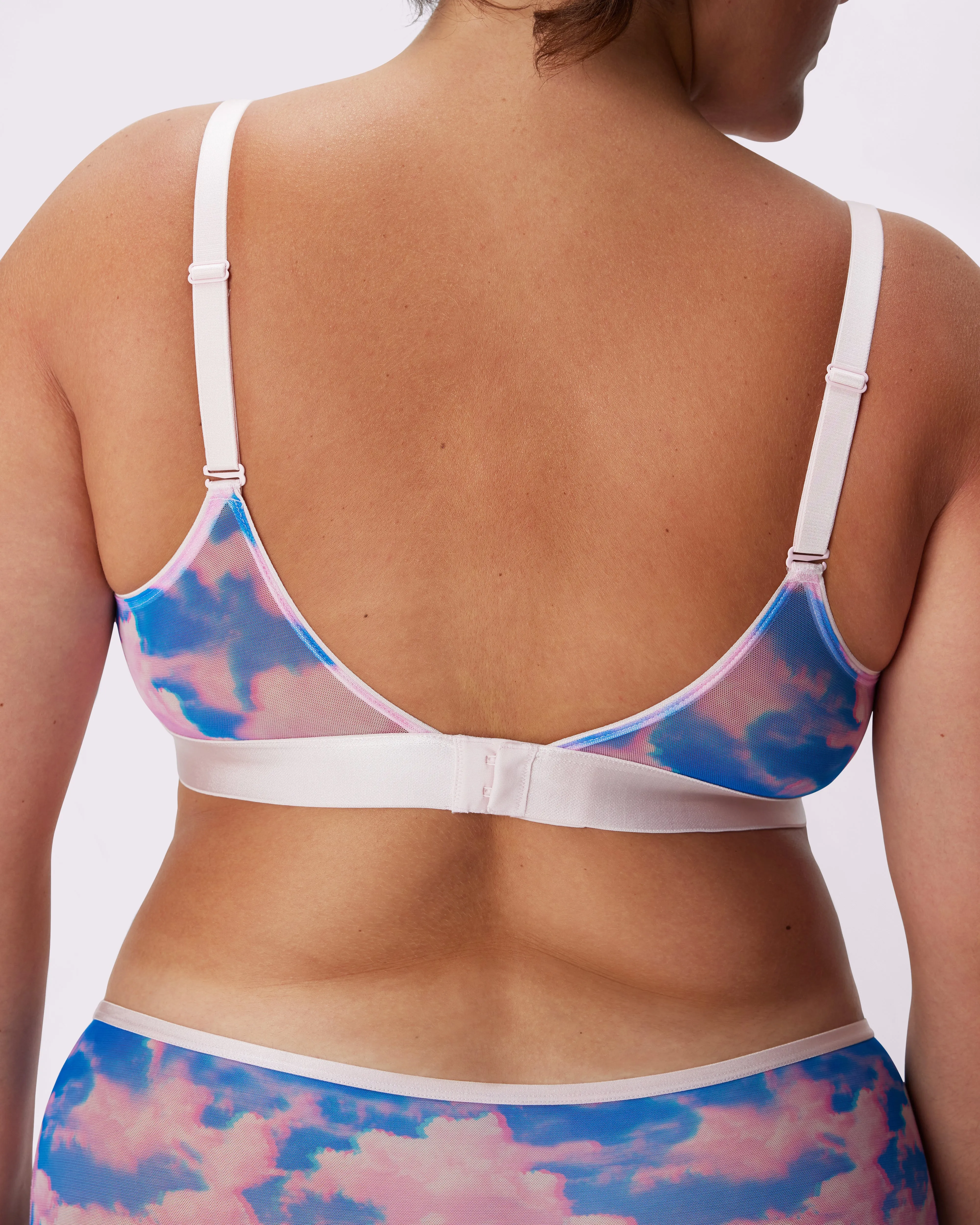 Triangle Bralette | Silky Mesh | Archive (Cloud Nine)
