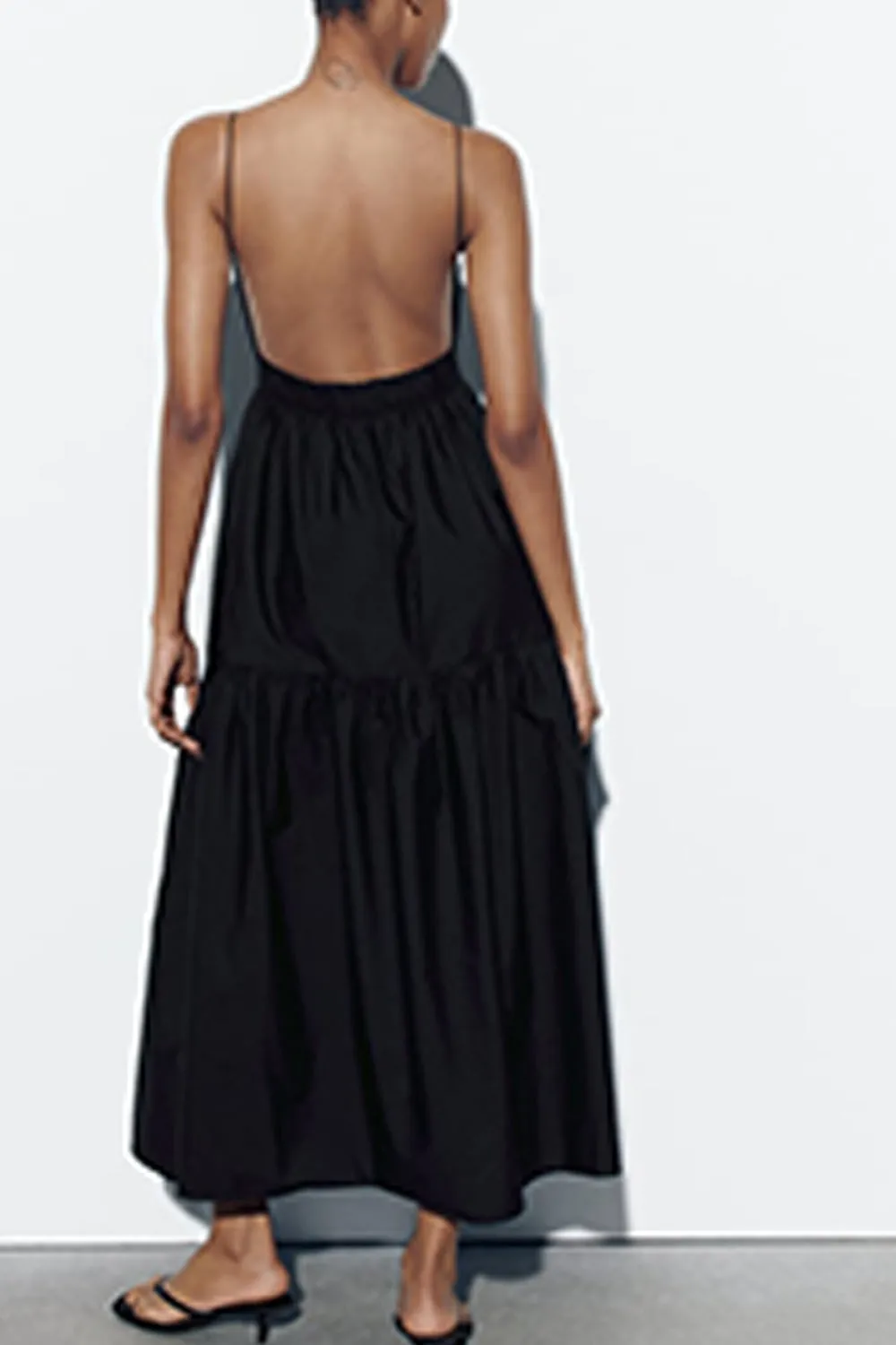 Trikala Black Dress