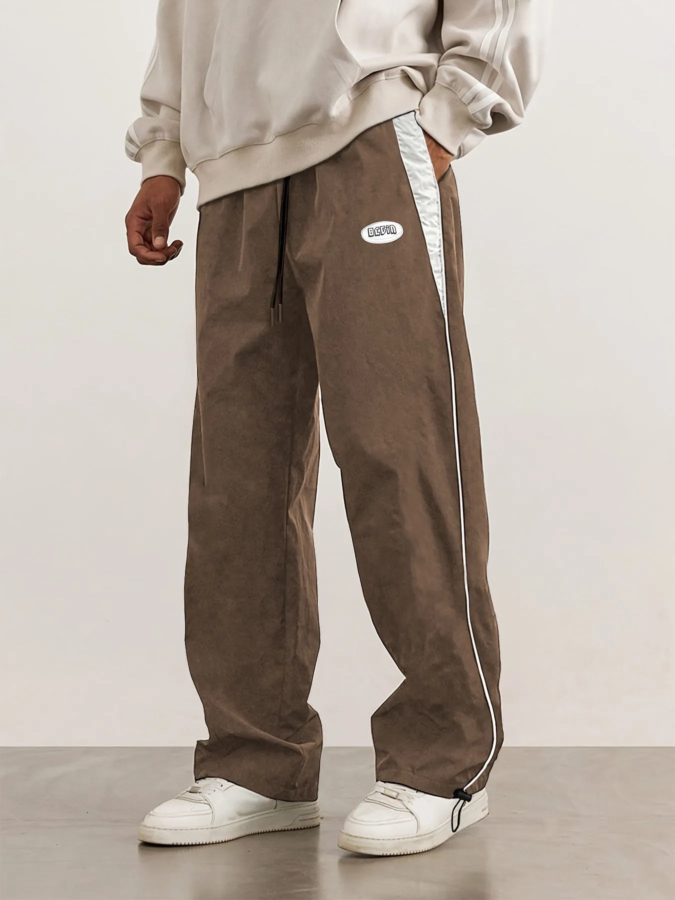 Ultra-Soft Men's Loose Fit Drawstring Sweatpants - Sweatpants with Lightweight Comfy Fabric, Elastic Waistband, and Relaxed Fit for Sport, Casual Wear, and Everyday Comfort - Ideal for Lounging, Jogging, and Outdoor Activitie