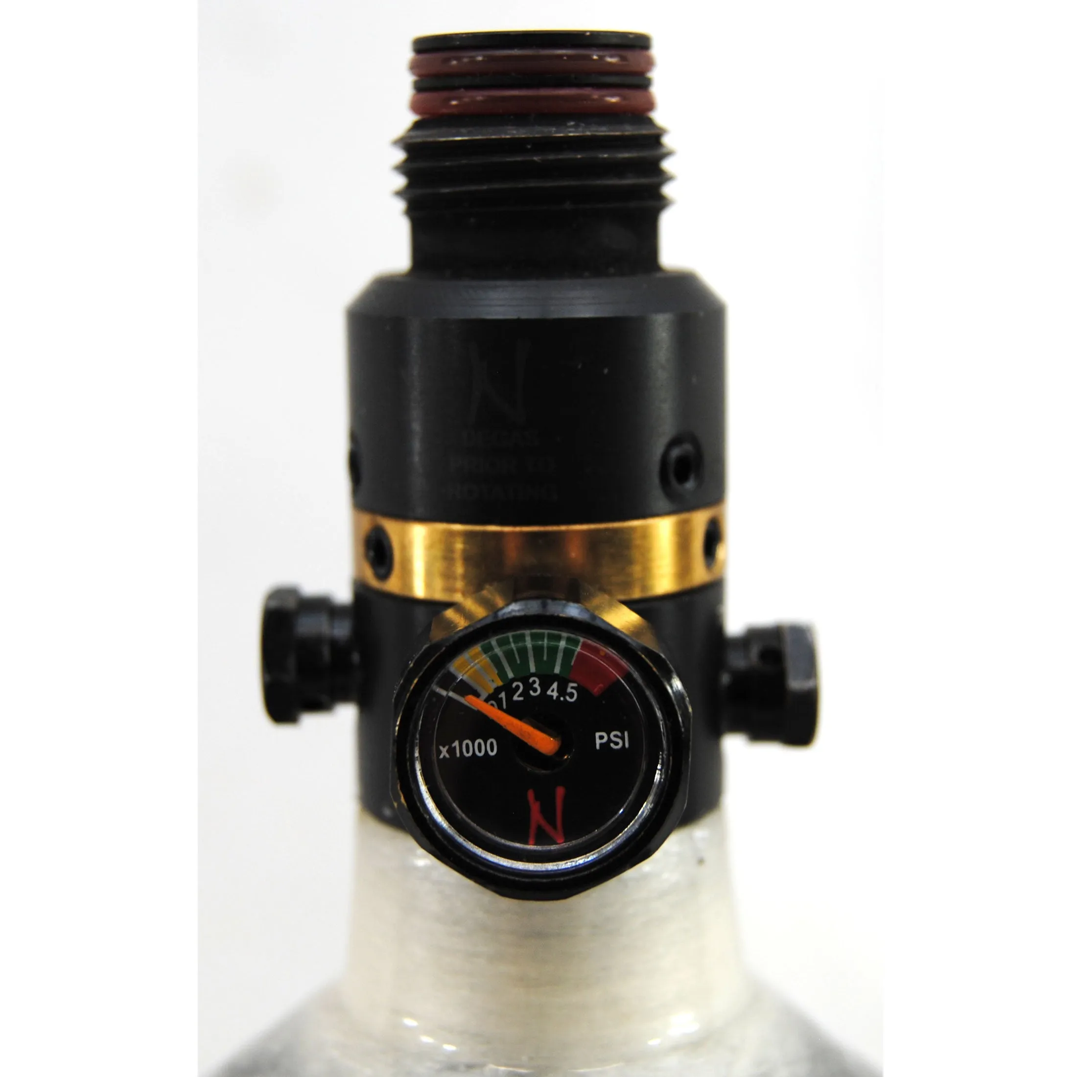 Used Ninja 45ci 4500psi HPA Tank - Pro V2 SLP Regulator - Ghost Grey