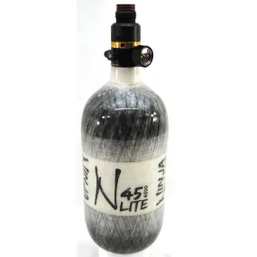 Used Ninja 45ci 4500psi HPA Tank - Pro V2 SLP Regulator - Ghost Grey