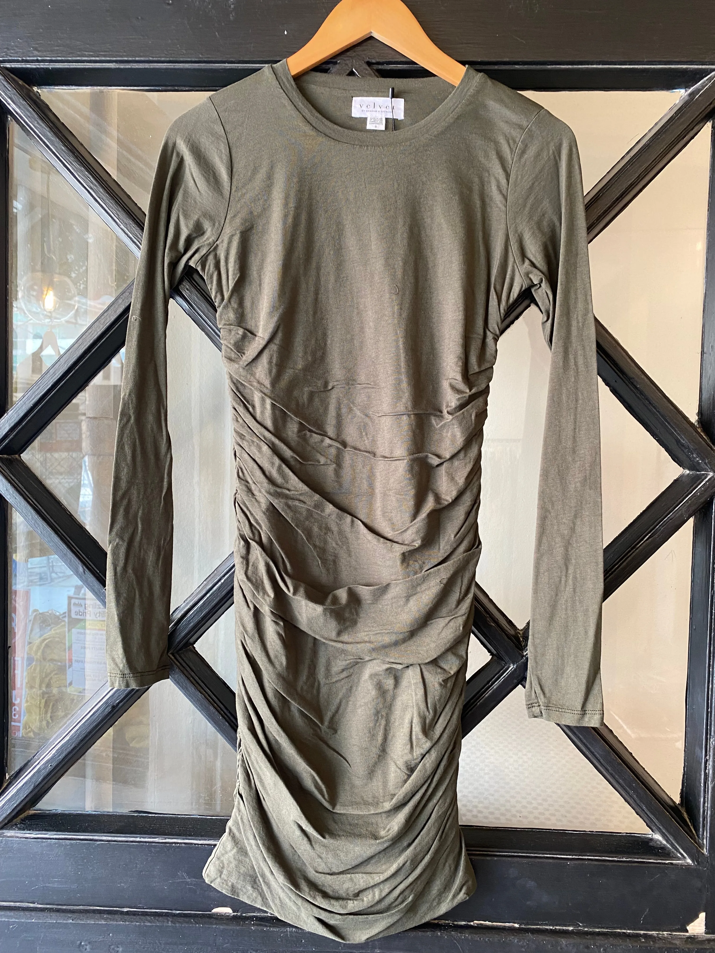 Velvet Chrishell Long Sleeve Dress