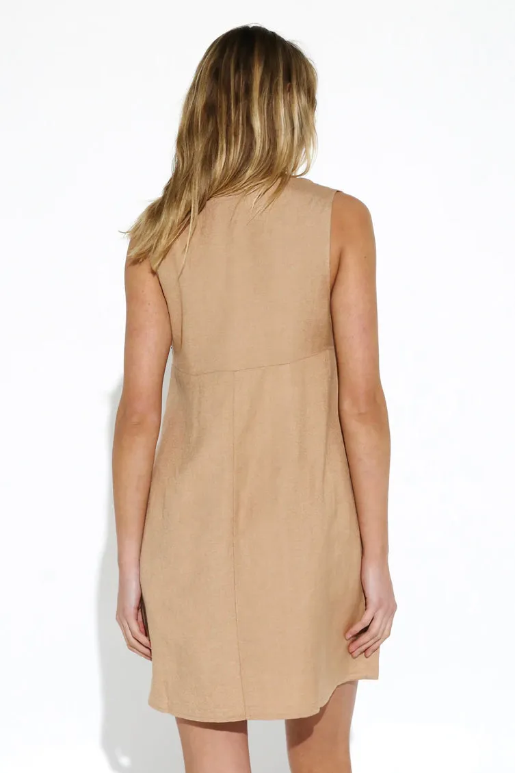 Venus Dress | Camel