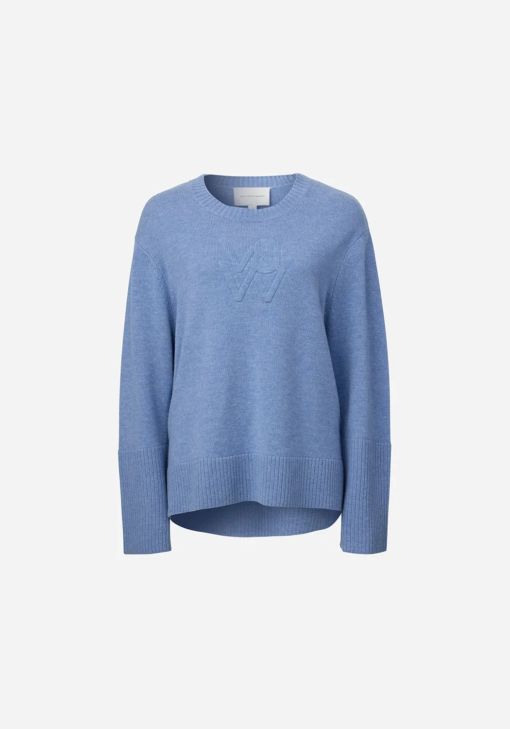 VIKTORIA & WOODS | Skyfall Knit in Denim Blue