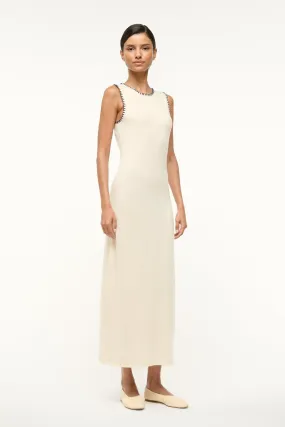 WENTWORTH DRESS | IVORY NAVY
