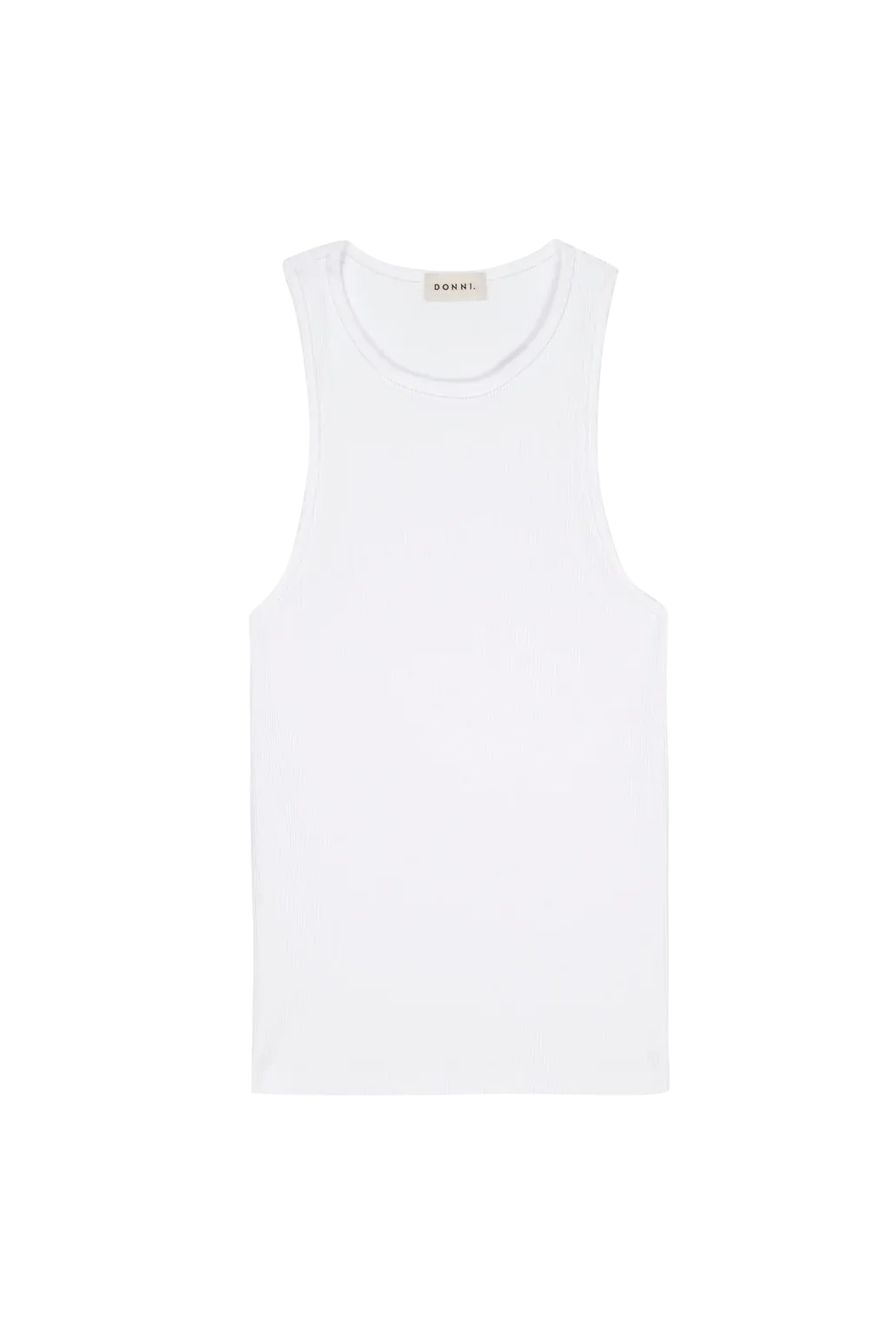 White Rib Tank