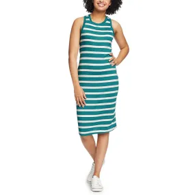 Women's Coast and Climb Rib-Knit Sleeveless Dress - Stripe